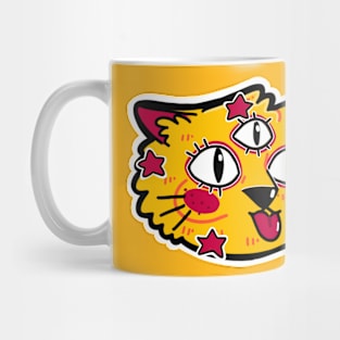 Yellow Cat Mug